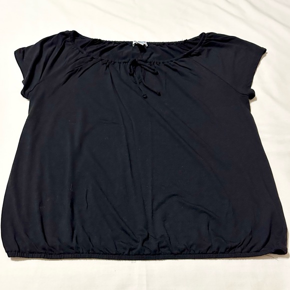 Old Navy Women’s S/S Black Bohemian Blouson Style Top - Large - Picture 6 of 16